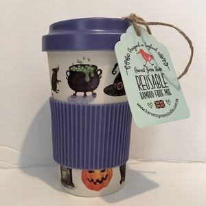 Halloween Themed Bamboo Fibre Tumbler